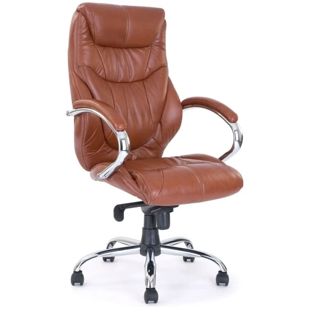 Geneva Leather Faced Manager Chair