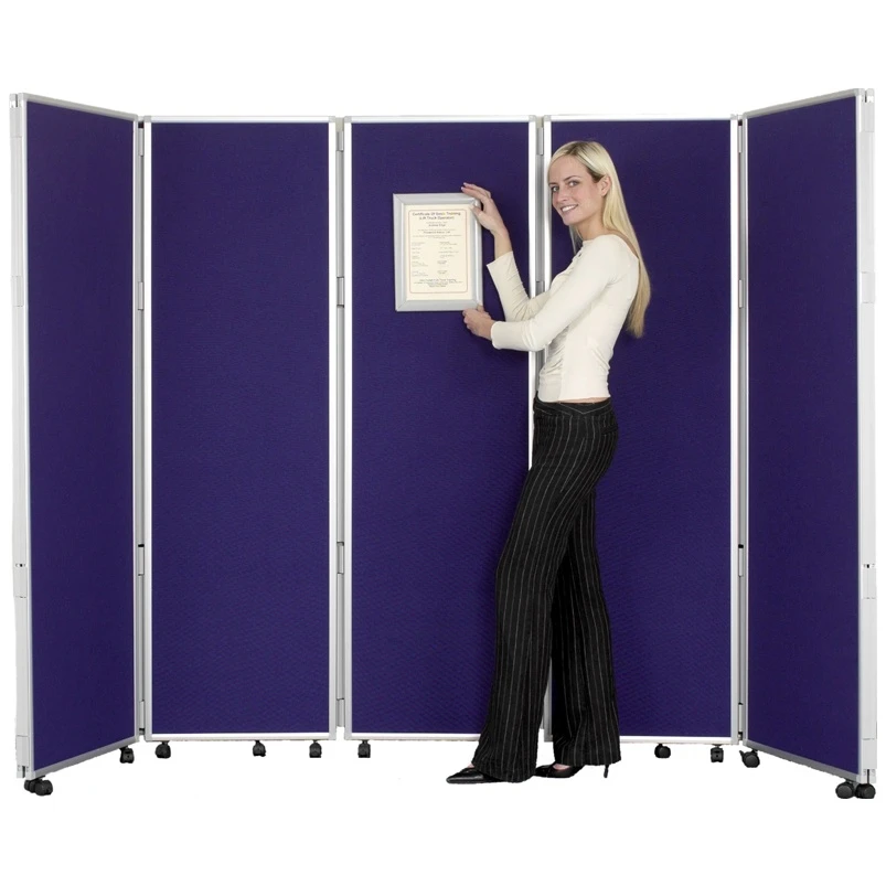 Concertina 5 Panel Mobile Display & Room Dividers