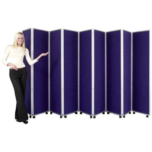 Concertina 9 Panel Mobile Display & Room Dividers