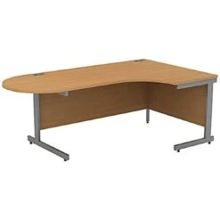 Alpha Plus Executive Radial D-End Desk
