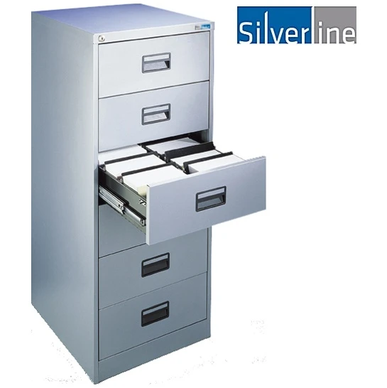 Silverline Media & Card Index Filing Cabinets