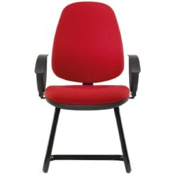 Pledge Topaz High Back Cantilever Visitor Chair
