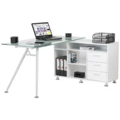 Daemon Glass Corner Workstation