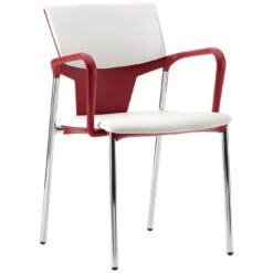 Pledge Ikon Upholstered 4 Leg Conference Armchair