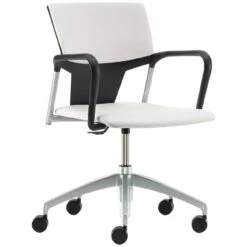 Pledge Ikon Upholstered Swivel Conference Armchair