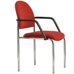 Pledge Arena Rounded Back 4 Leg Conference Chair