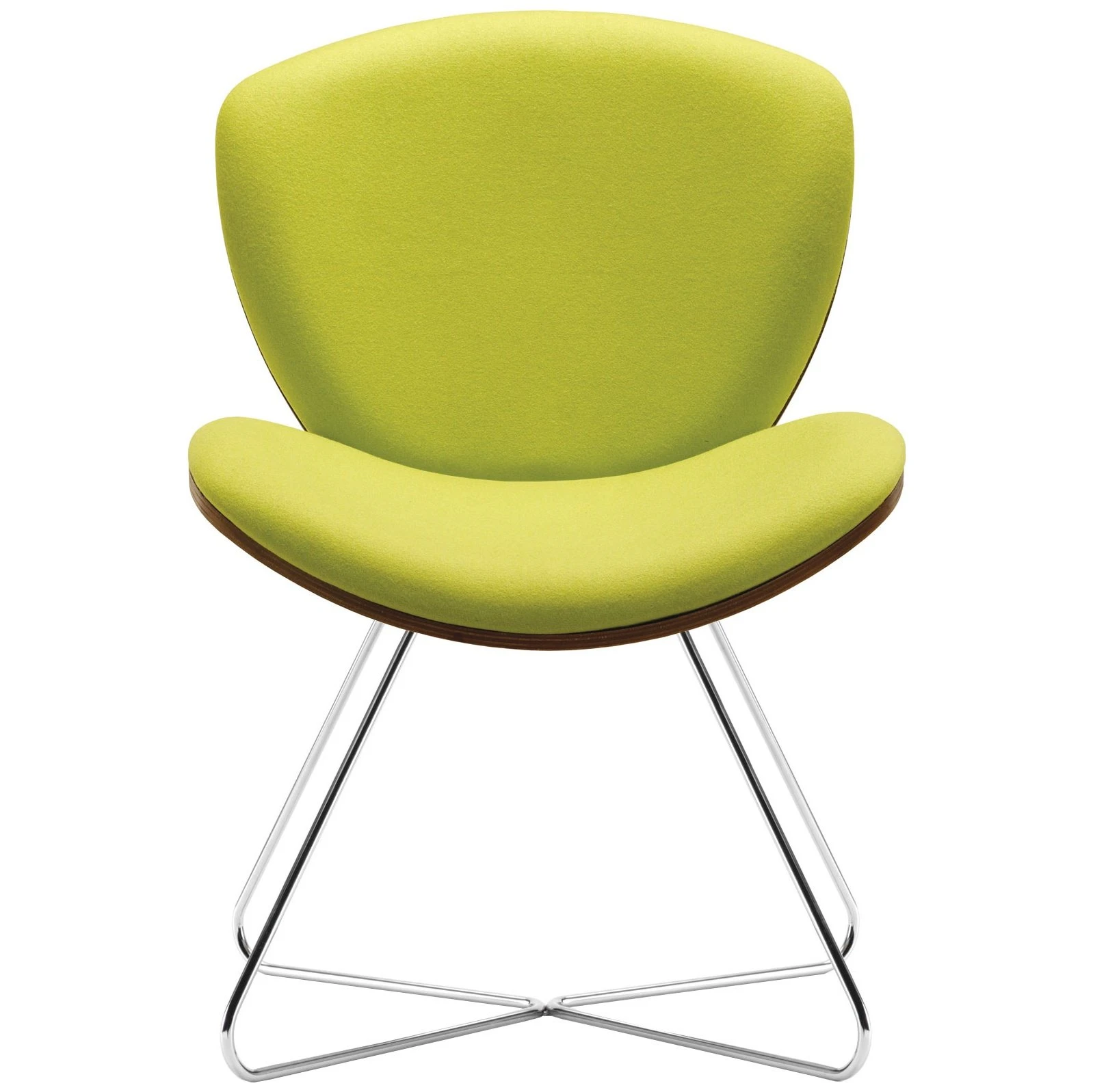 Pledge Spirit Lite Easy Chair With Wooden Shell & Wire Frame