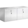 White Lumina High Gloss Credenza Unit