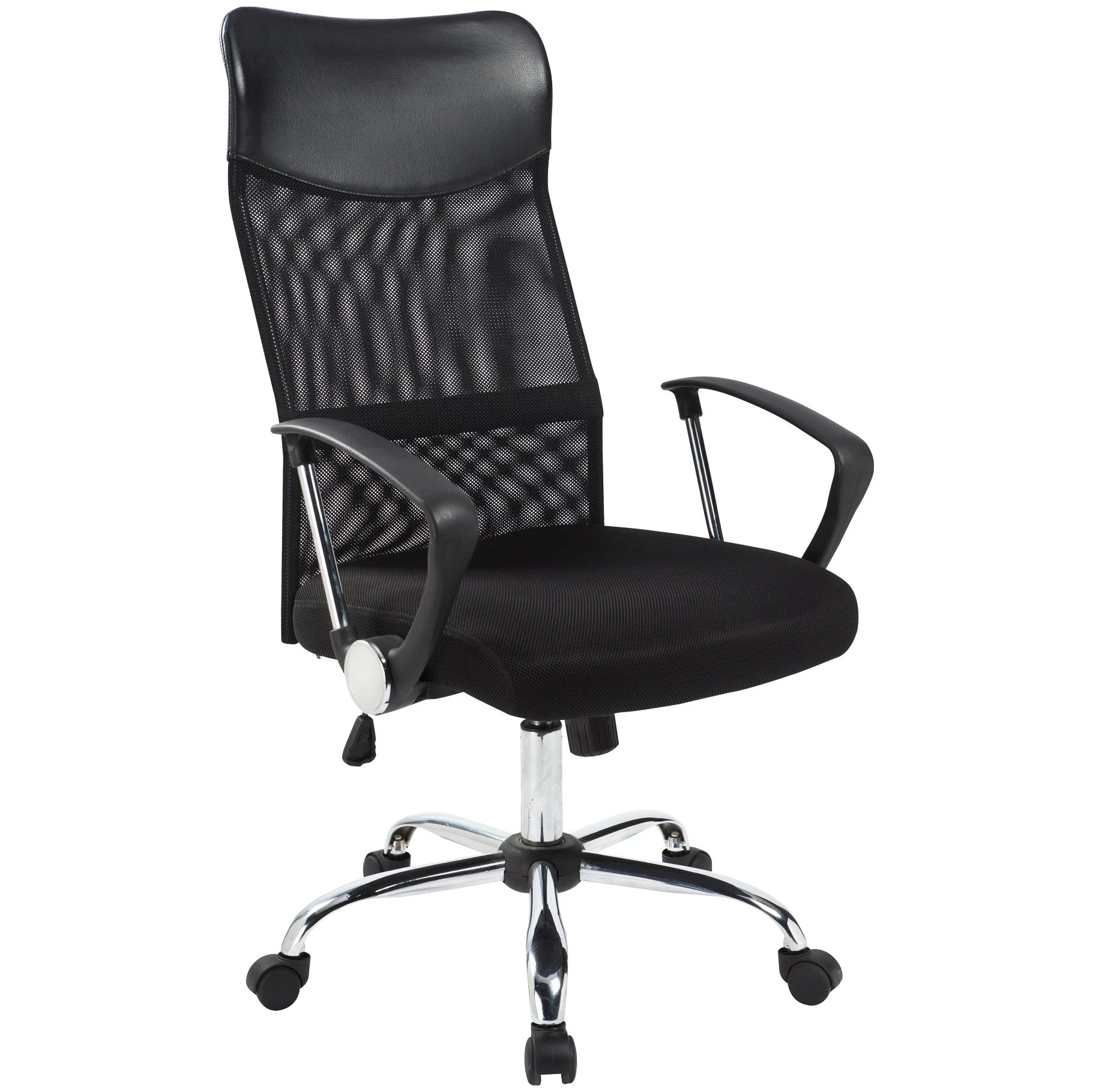 Aster High Back Mesh Office Chair - Black