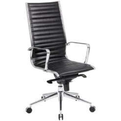 Abbey High Back Designer Leather Office Chair