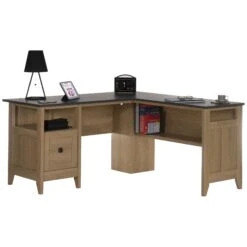Dover Oak Computer Desk