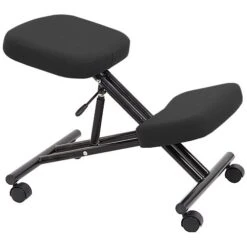 Ergonomic Black Kneeling Chair
