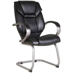 Fiji Leather Faced Visitor Chair