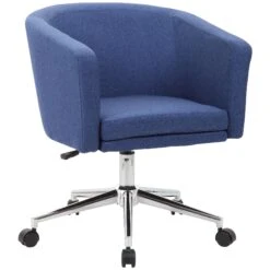 Lewis Fabric Swivel Chair