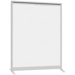 Lumiere Straight Glazed Freestanding Partition Screen