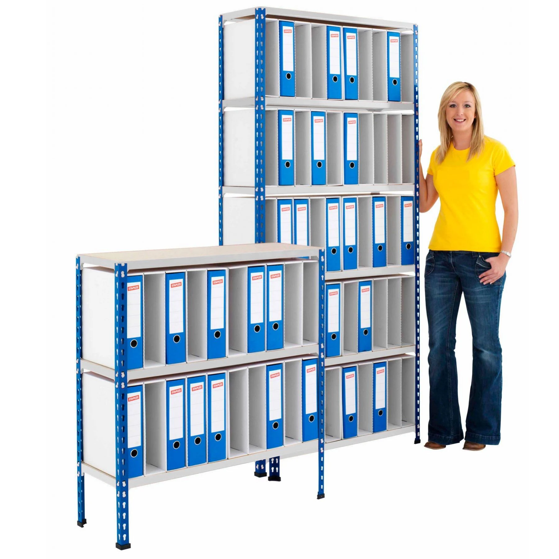 BiG340 Lever Arch File Storage Shelving