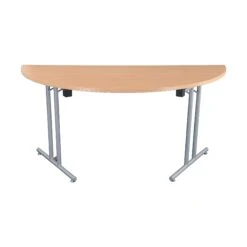 NEXT DAY Karbon Semi Circular Folding Tables