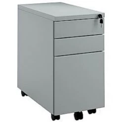 NEXT DAY Integrate Steel Narrow Mobile Pedestals