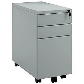 NEXT DAY Integrate Steel Narrow Mobile Pedestals