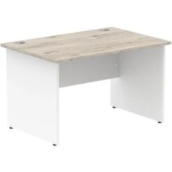 NEXT DAY InterAct Two Tone Rectangular Panel End Desks