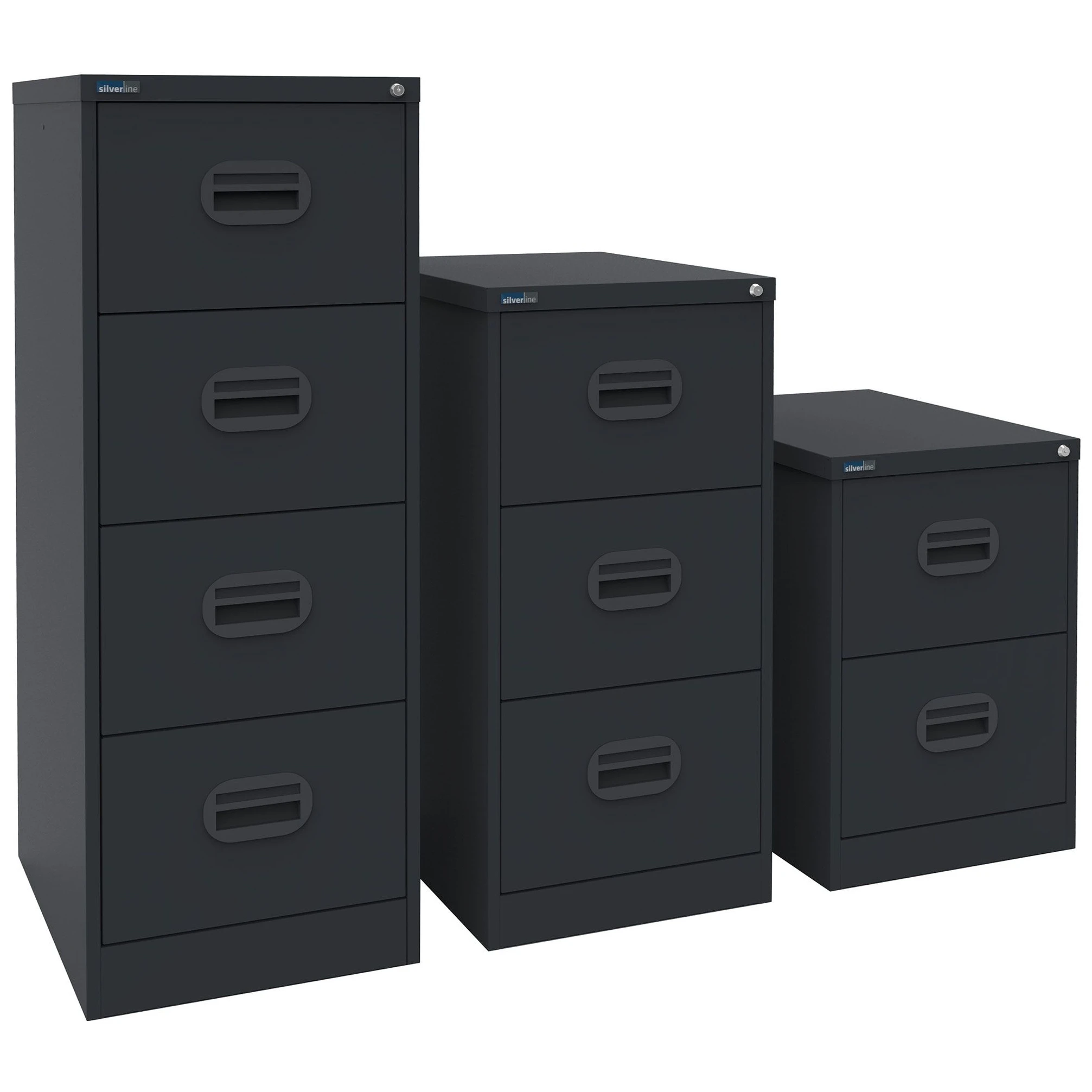 Silverline Kontrax Filing Cabinets