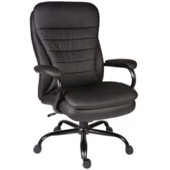 Goliath 24 Hour 27 Stone Leather Faced Manager Chair