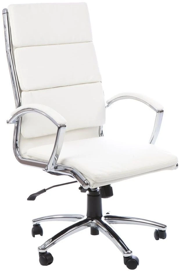 Formosa Enviro Leather Chair White