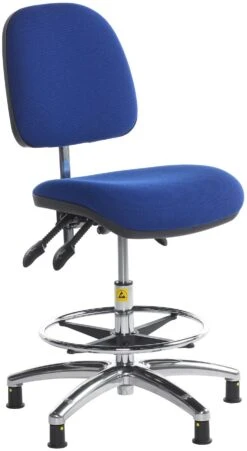 Static Dissipative Ergonomic High Chair