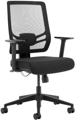 Ergo Curve Fabric And Mesh Office Chair