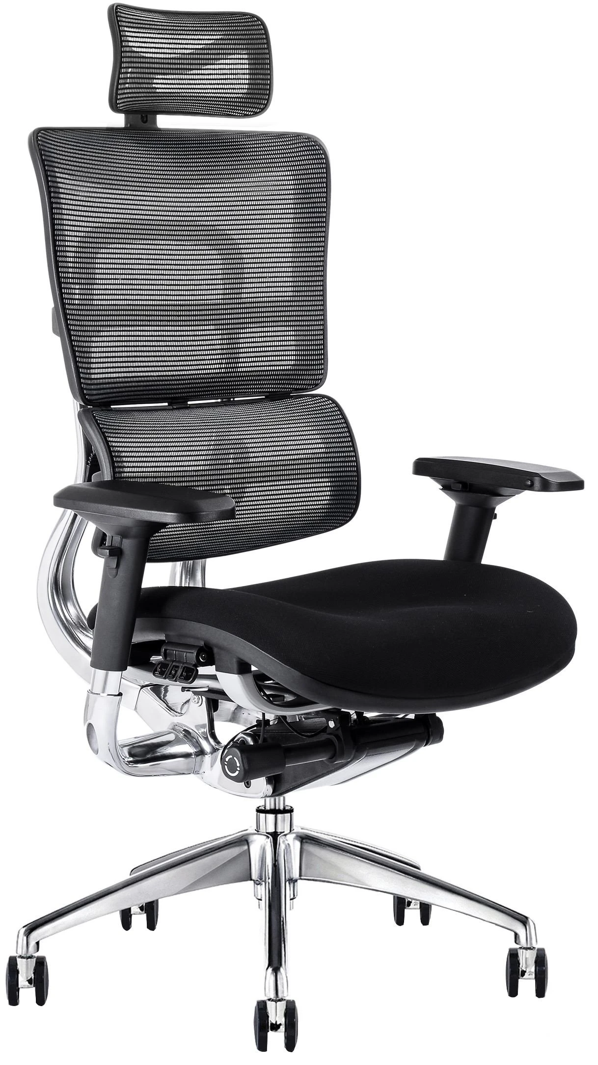 I29 24 Hour Mesh And Fabric Office Chair With Headrest
