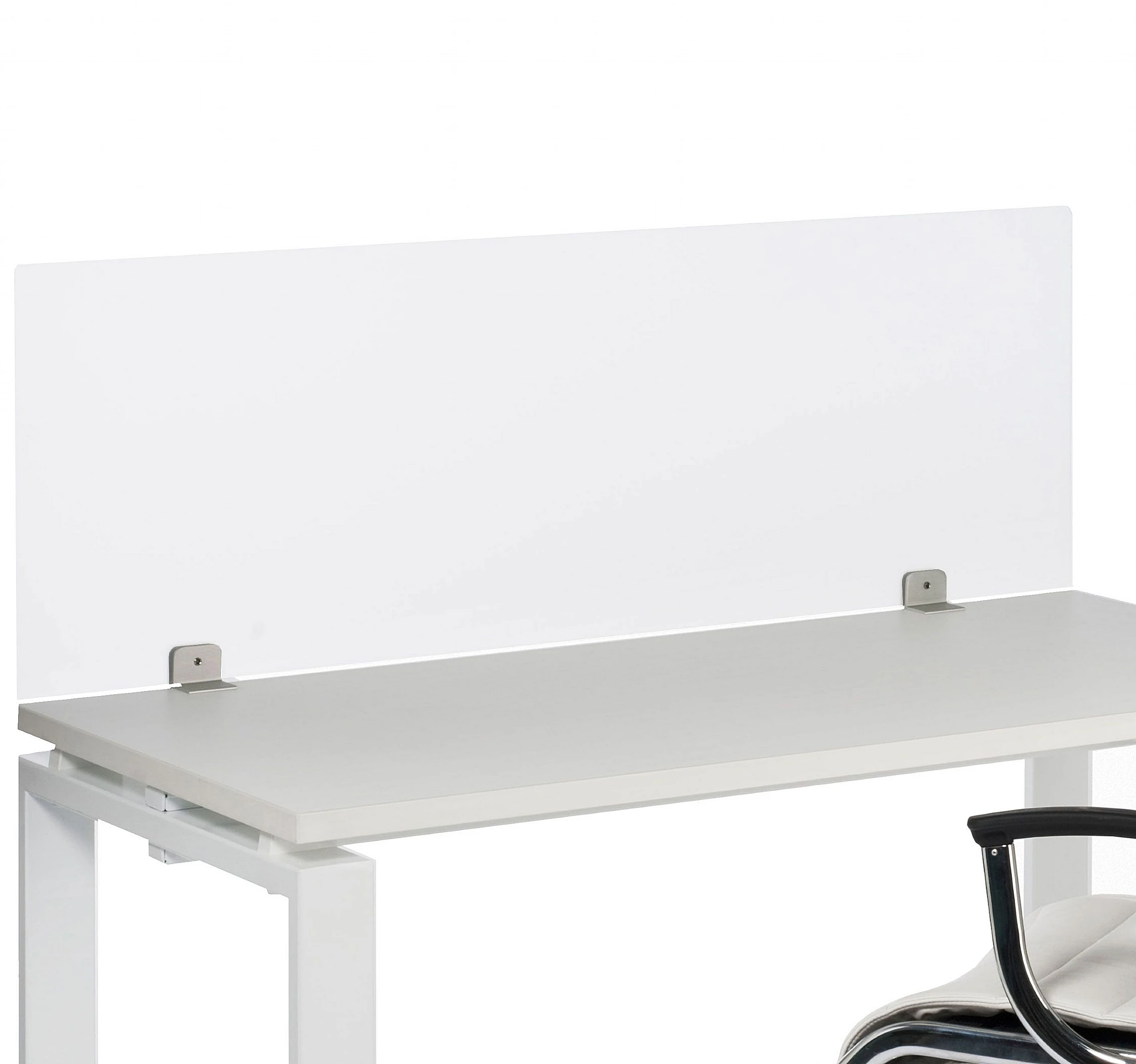 Defense Frameless Glazed Desktop Screens