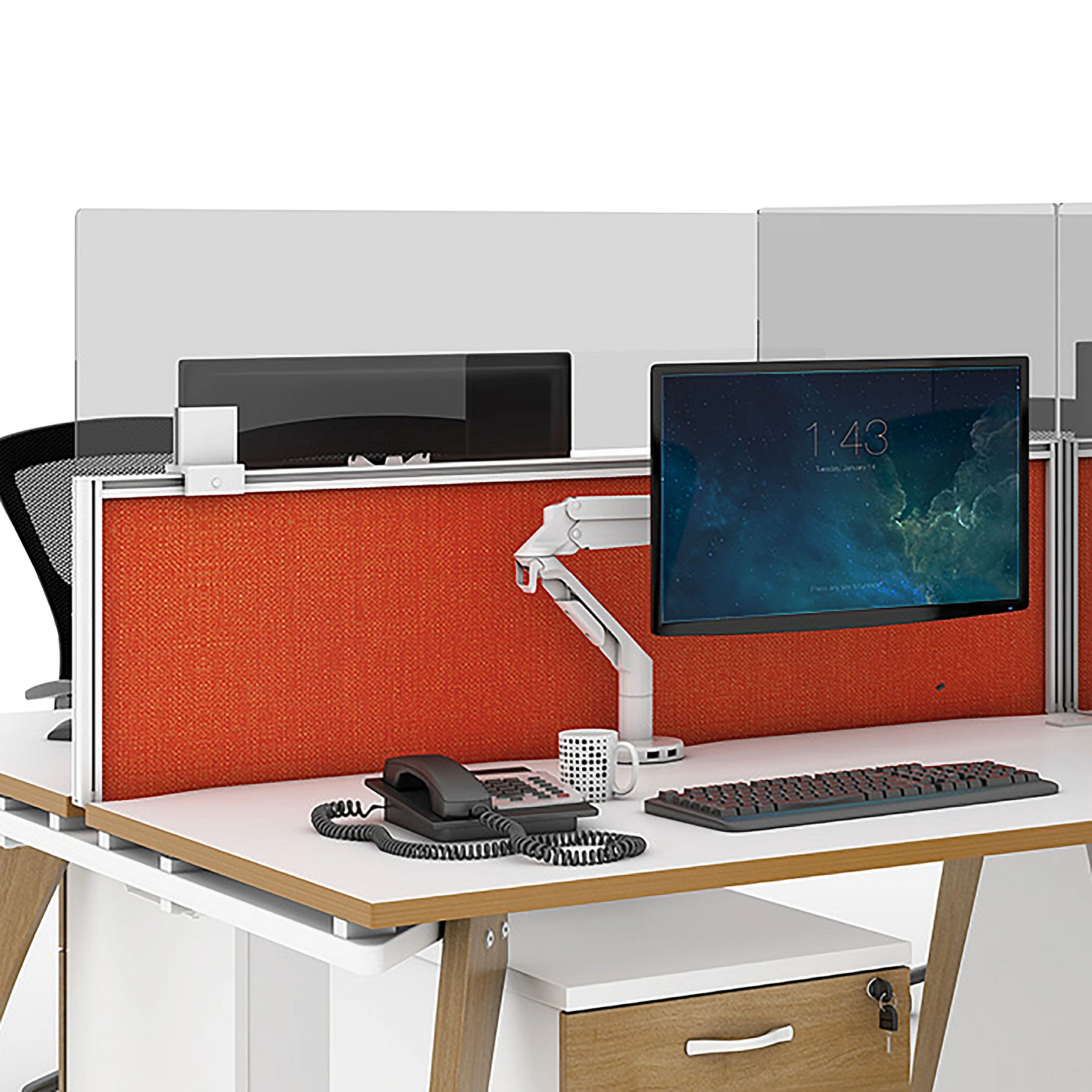 Armor Acrylic Desktop Screen Toppers