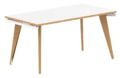 Bianco Rectangular Bench Desk