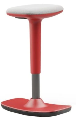 Perch Red Sit-Stand Stool
