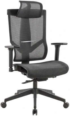 Novigami Kalik Black All Mesh Office Chair