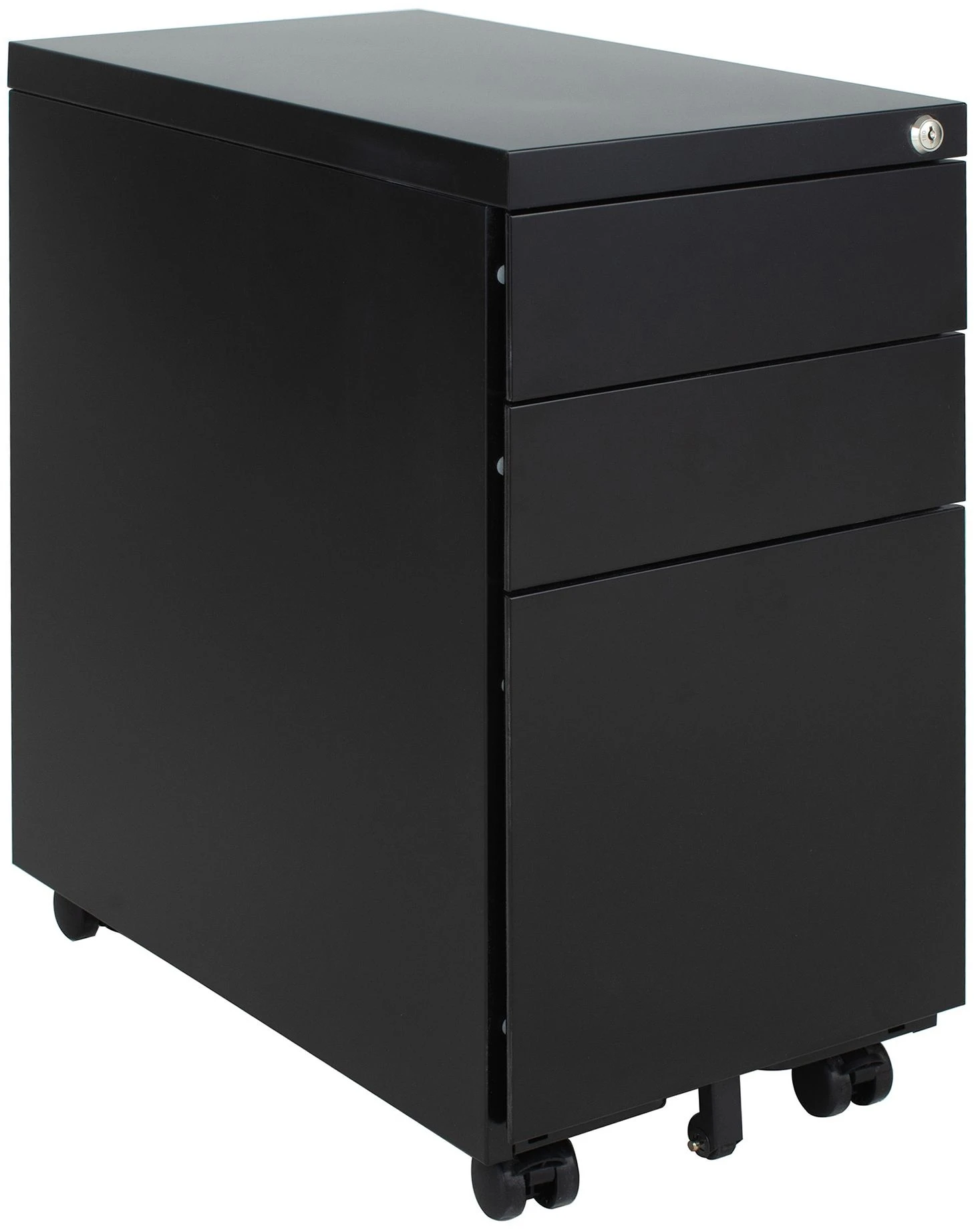 NEXT DAY Karbon Steel Slimline Mobile Pedestal